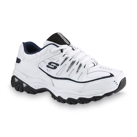 white skechers shoes for men.